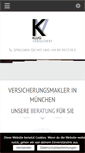 Mobile Screenshot of klugversichert.de